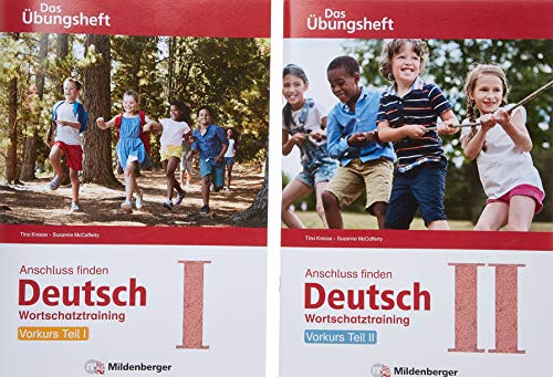 Anschluss finden / Deutsch – Das Übungsheft – Vorkurs Teil I und II: Wortschatztraining Klasse 1 bis 4 von Mildenberger Verlag GmbH
